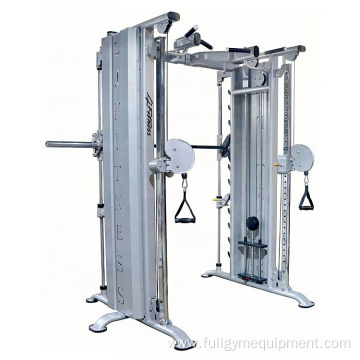 Multi functional gym station trainer smith machine rack